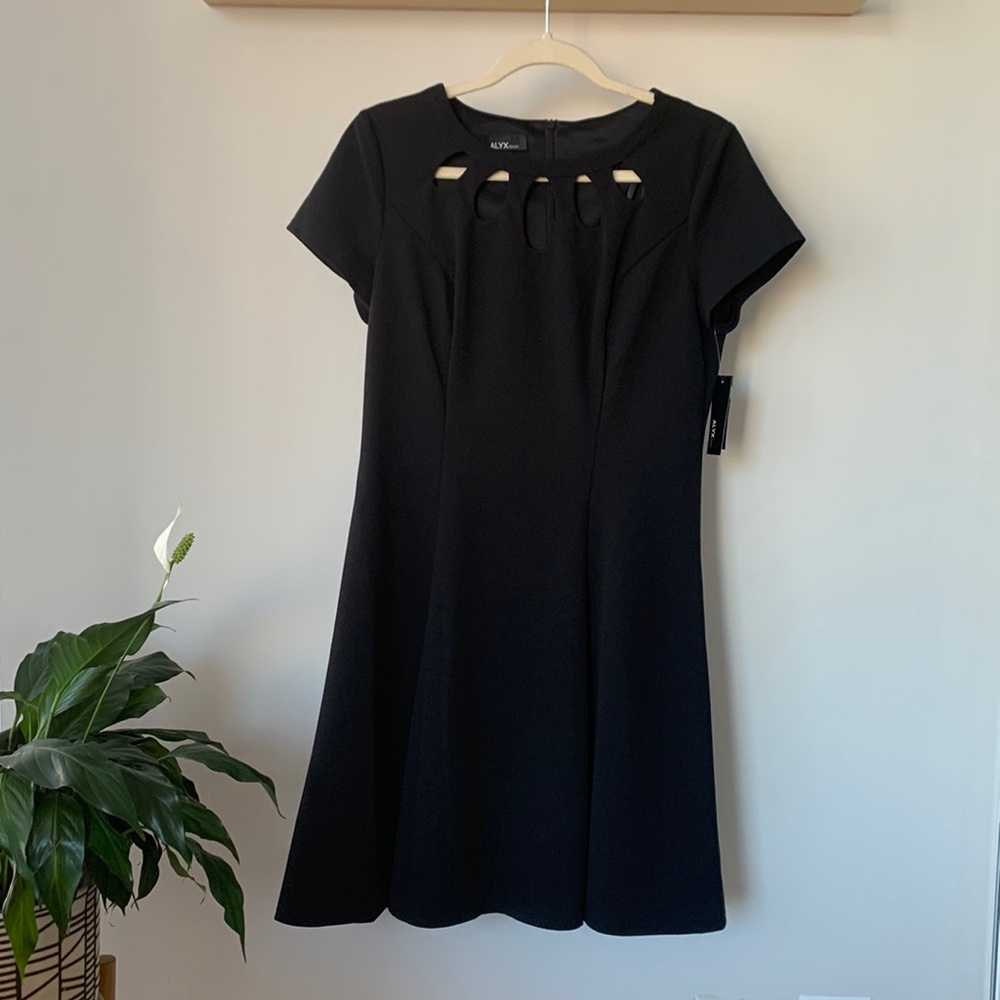 NWT black work dress